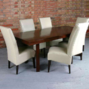 Evolution Sinatra Indian 6 chair dining set