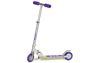 Evolution ZX2 Folding Scooter - Purple