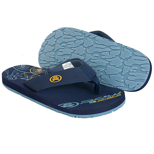Ex Raw State Mens Ex Raw State Wake Flip Flop Indigo