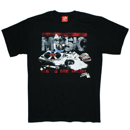 Dope Music Black T-Shirt