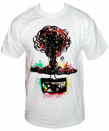 Tape Cloud White T-Shirt