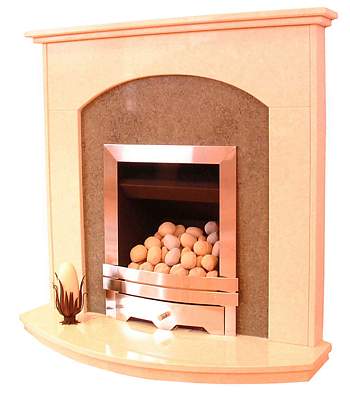 Excelsior Convector Pebble Gas Fire