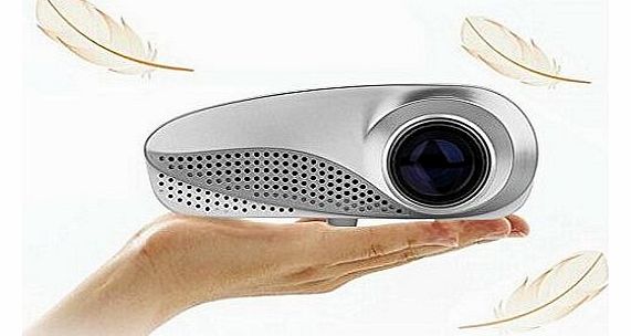 Excelvan HOT 480*320 Mini Portable HD LED/LCD Projector Home Cinema Theater PC Laptop VGA USB AV HDMI