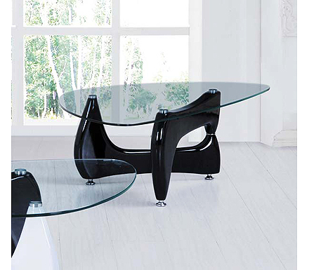 Exclusive (UK) Ltd Quebec Black Coffee Table