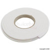 White Self-Adhesive Foam Draught Seal 5Mtr