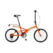 Compact Folding Bike 6 Speed