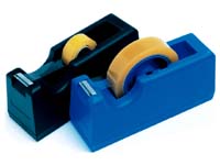 EXP black dual core desktop tape dispenser, EACH