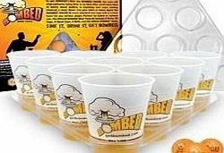 Express Trading AMERICAN STYLE ULTIMATE BOMBED BEER PONG DRINKING GAME WITH 20 CUPS AND 3 BALLS - PUB PARTY FUN KIT INCLUDING THE OFFICIAL RULES