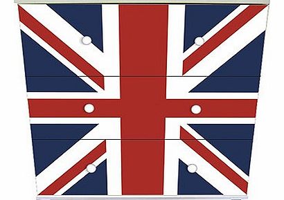 3-Drawer Chest - Union Jack