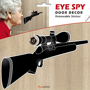 Spy - Peep Hole Door Stickers