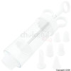 Fackelmann White Cake Decorator Syringe