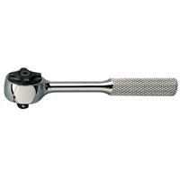 1/4andquot Square Drive Metal Grip Ratchet