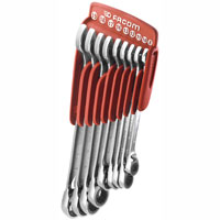 9 Piece Metric Offset Ratchet Spanner Set