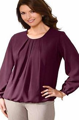 Fair Lady Pleated Blouse