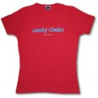 Fair Trade Media Cheeky Climbs Strawberry Tee (Ladies)