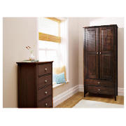 Fairhaven Double Wardrobe, Chocolate