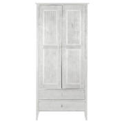 Fairhaven Double Wardrobe, White