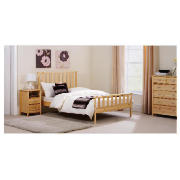 Fairhaven King Bed, Natural, With Standard