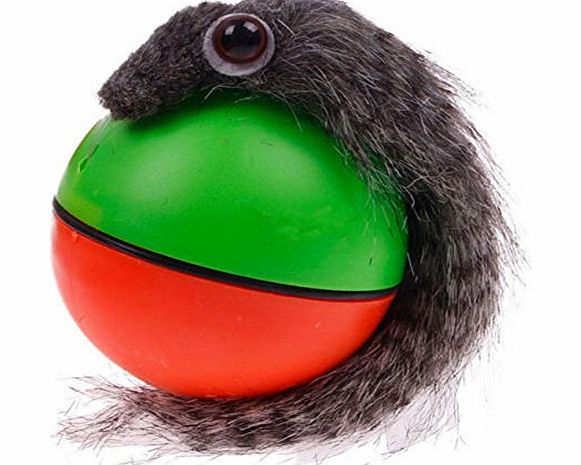 FAIRY SEASON  Motorized Alive Beaver Ball Pet Dog Cat Toy Rolling Ball Random Color