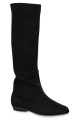 FAITH minky suede slouch boot