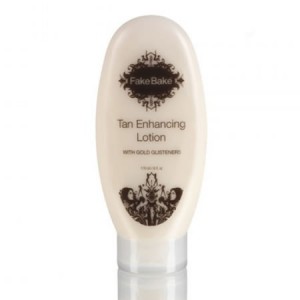 Bake Tan Enhancing Lotion With Gold