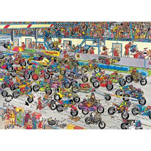 Haasteren Motor Racing 1000 Piece Jigsaw Puzzle