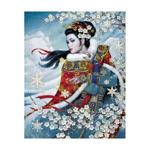 Falcon Jumbo Winter Majesty Silver Foiling 1000 Piece Jigsaw Puzzle