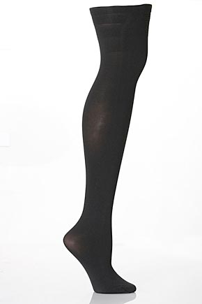 Falke Ladies 1 Pair Falke Pure Matt 50 Hold Ups Black