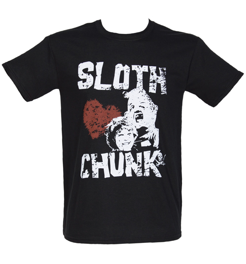 Mens Sloth Loves Chunk Goonies T-Shirt