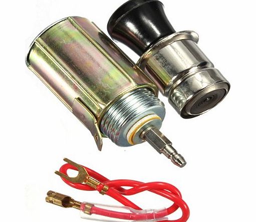 FamilyMall 12V Universal Motorcycle Auto Car Cigarette Lighter Socket Plug Replacement Set