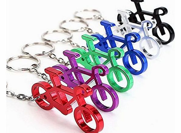 FamilyMall Bottle Wine Beer Opener Tool Novelty Bike Bicycle Keychain Keyring 1PCS