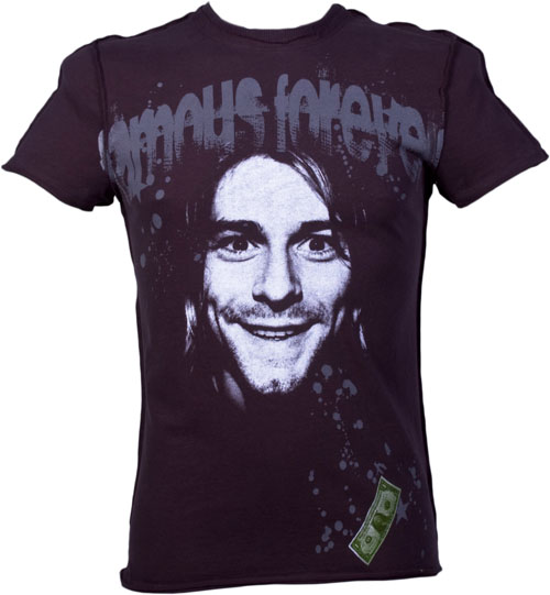 Mens Kurt Cobain T-Shirt from Famous