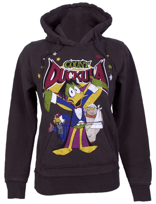 Ladies Heavyweight Count Duckula Hoodie from