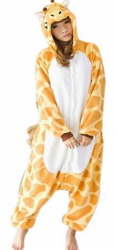 LADIES MENS FUNNY ADULT ONESIE ONSIE HALLOWEEN FANCY DRESS COSTUME CHRISTMAS GIFT IDEA PYJAMAS GIRAFFE SMALL