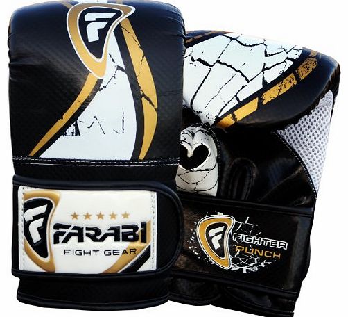 Boxing punch bag mitt gloves punching boxing gloves mma training (Medium)