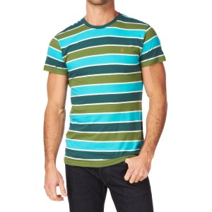 T-Shirts - Farah The Walter T-Shirt - Teal