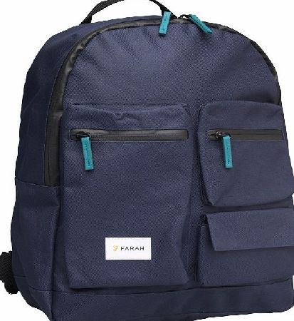 Farah Vintage Mens Rucksack Navy