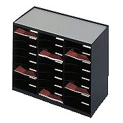 24-Compartment Paper Sorter