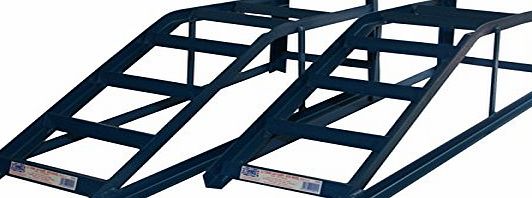 Fastcar Pair of Heavy Duty Metal 2.5 Tonne (2500kg) Extra Wide Car Maintenance Ramps