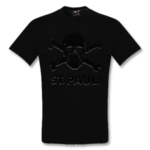 St Pauli Skull Tee - black