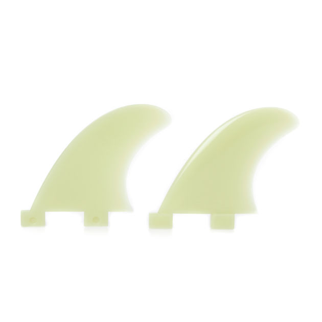 FCS GL Flex Side Fin Set - Natural Glass