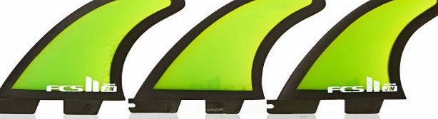 FCS II Julian Wilson Performance Glass Tri Fins -