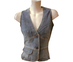 FCUK Denim waistcoat