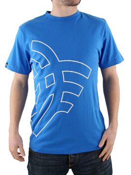 Bright Blue Large T-Shirt