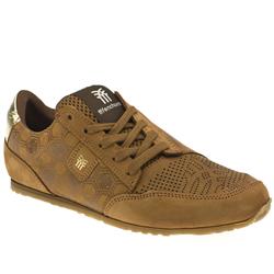 Male Fenchurch Frenetic Ii Nubuck Upper Fashion Trainers in Tan