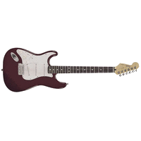 Standard Strat L/H RW- Mid Wine