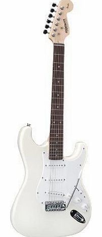 Starcaster Strat Electric Guitar White