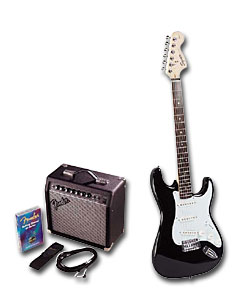 Fender Strat Guitar Outfit Black