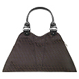 Fendi Brown and Black Zucchino Devil Bag