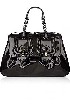 Fendi Large patent B bag